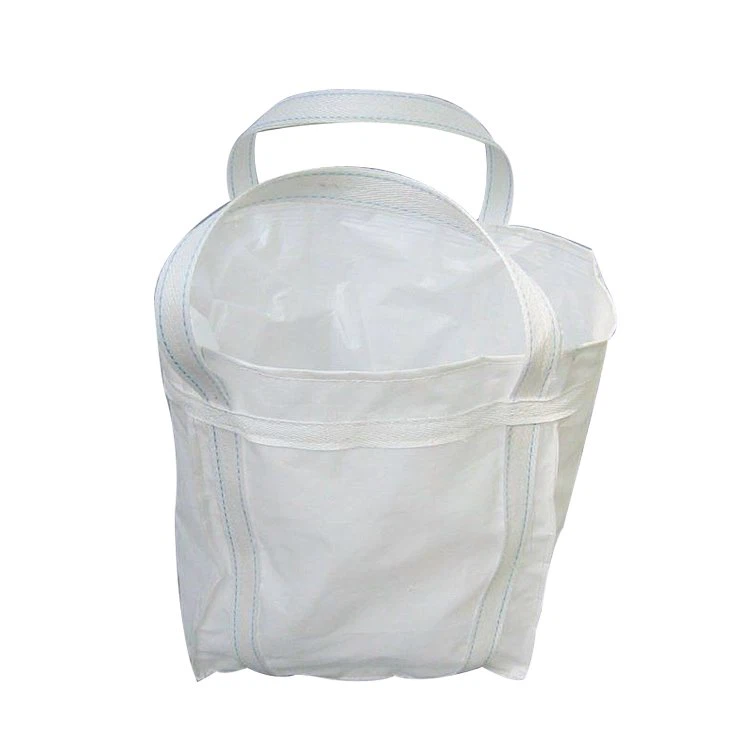 2000lbs-4000lbs Corner Loops Baffle Cubic Sand Sling Ton Jumbo Bulk FIBC Q Ventilated Firewood Fertilizer Cement PP Packing Plastic Big Bag Super Sack
