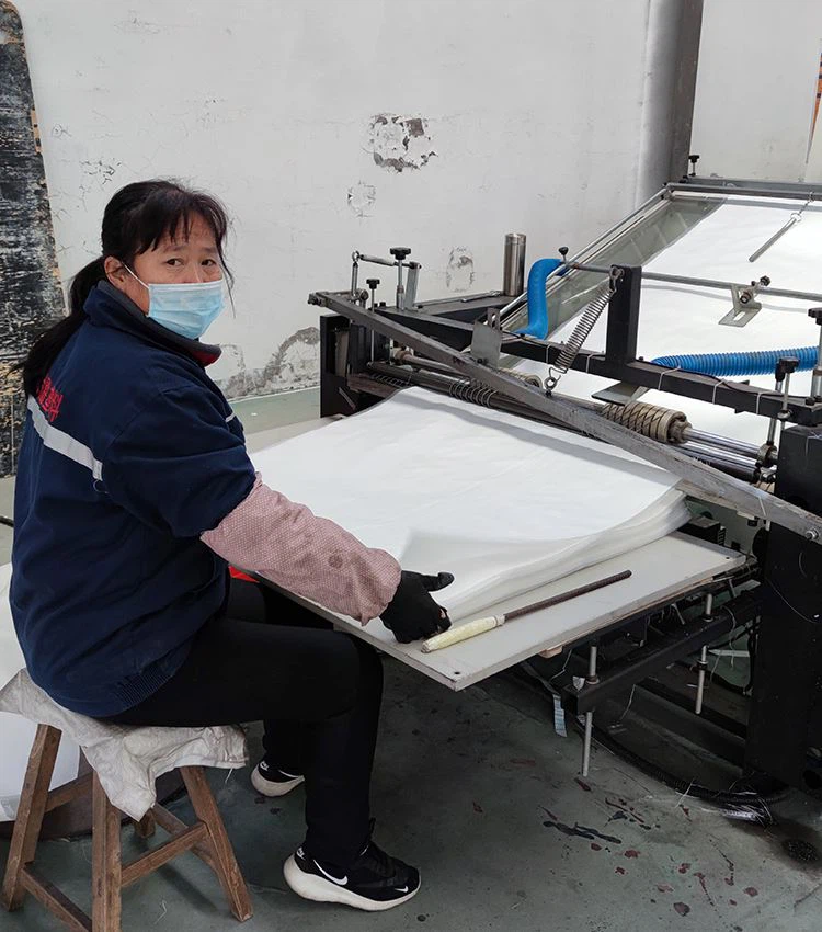 Preparation Work Before Starting The FIBC Printing Machine