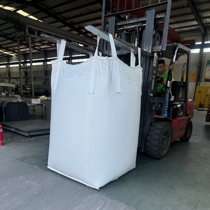 Heavy Duty 1 Ton FIBC Jumbo Bulk Bag | 5:1 Safety Factor, UV Stabilized, Reusable For Mining, Sand, Gravel & Construction | OEM Custom Available best